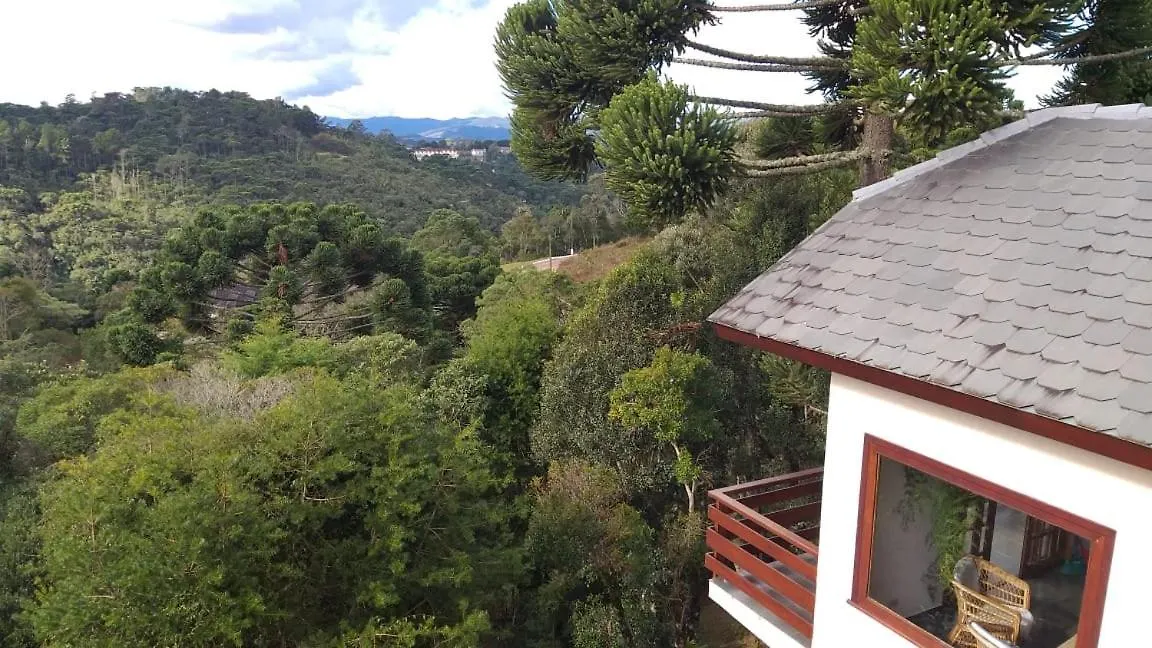 Lindo Chale Com Vista Para Campos Do Jordao Brazil